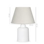 Opviq Lámpara de Mesa Color Crema AYD - 2648